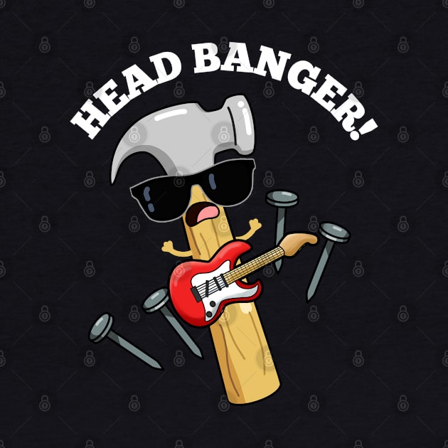 Head Banger Funny Music Puns by punnybone